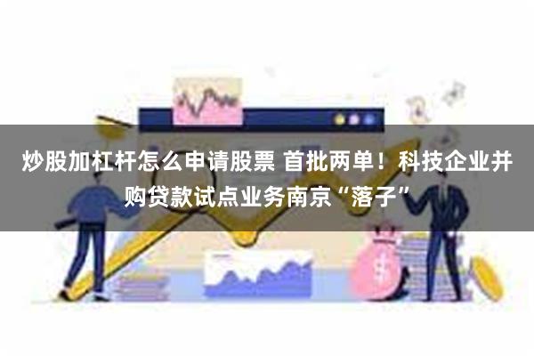 炒股加杠杆怎么申请股票 首批两单！科技企业并购贷款试点业务南京“落子”