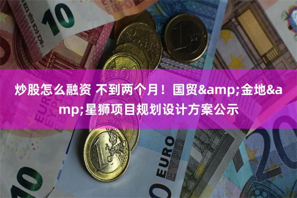 炒股怎么融资 不到两个月！国贸&金地&星狮项目规划设计方案公示